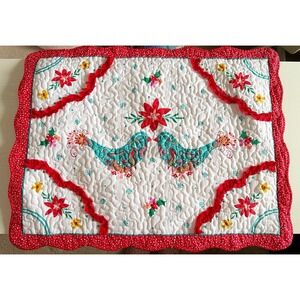 Pioneer Woman One Pillow Sham Maxie Bird Collection 29 W 23" L